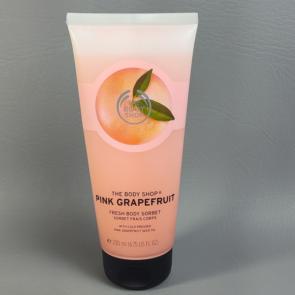 The Body Shop Pink Grapefruit Fresh Body Sorbet W/Cold Pressed Seed‎ Oil 6.75oz